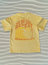 Load image into Gallery viewer, Eat, Surf, Sleep, Repeat KIDS Tee X LUCA THE LABEL